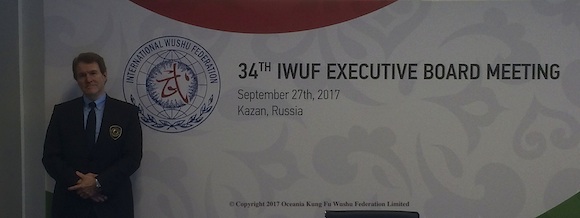 Walt Missingham at 14th Annual Wushu World Championships – Kazan Russia