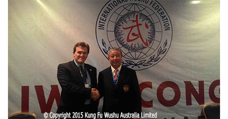 New Oceania Wushu Federation President