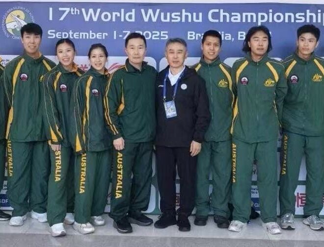 Australian Team at 17th World Wushu Championships in Brazil