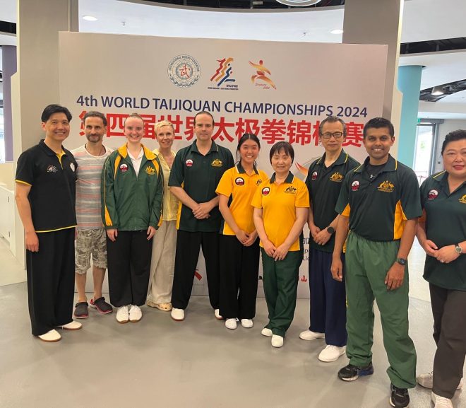 Australian Team at World Taiji Championships